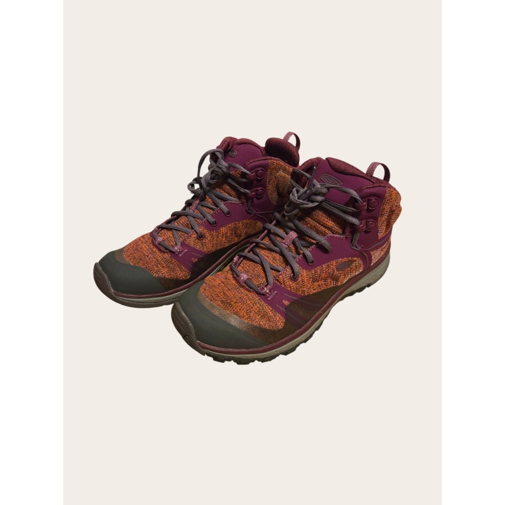 Keen Terradora II Mid Boots Women Size 8 Purple Trail Hiking Walking Shoes